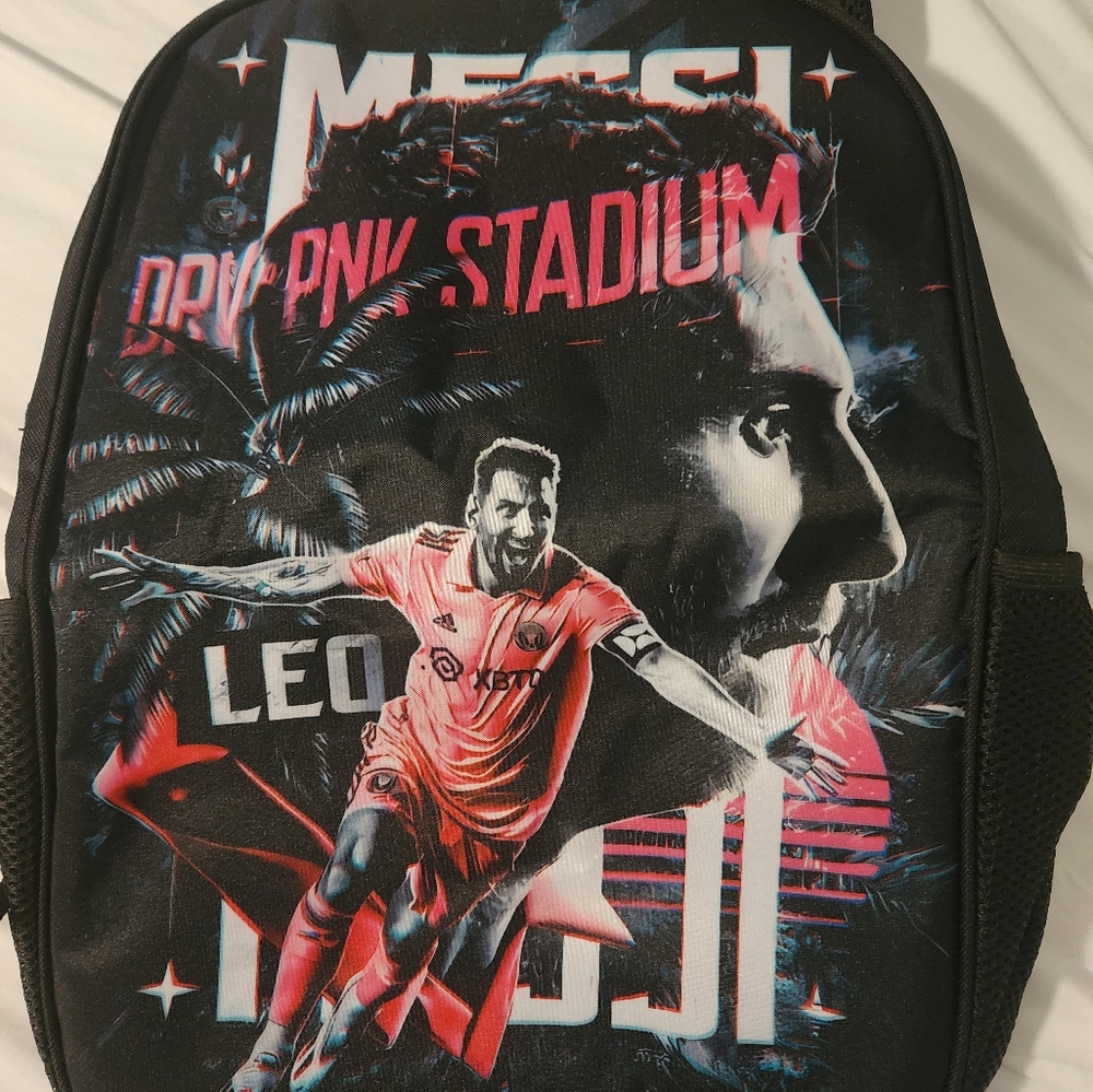 Lionel Messi soccer star Backpack